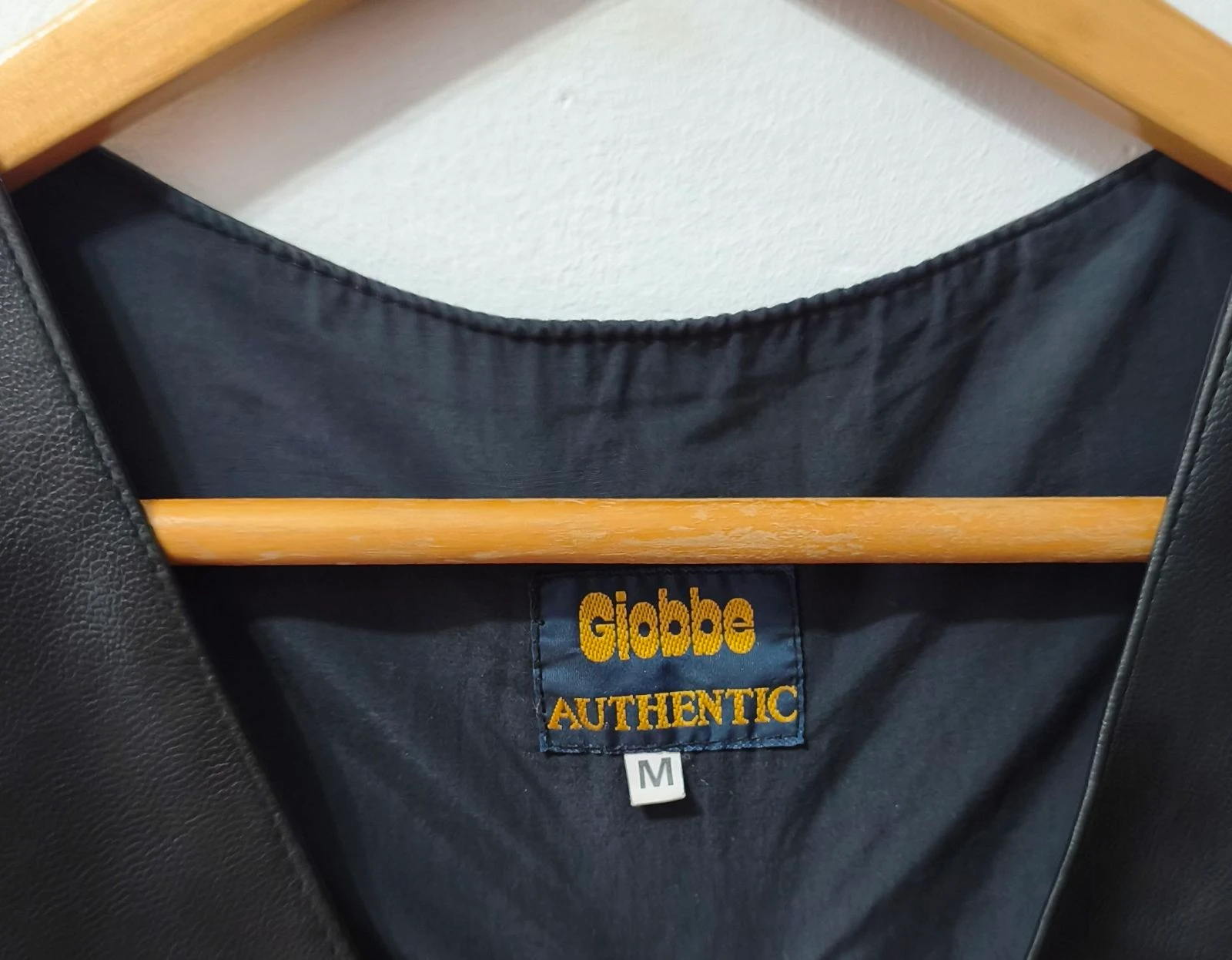 Black vest Giobbe man Size M – photo 4
